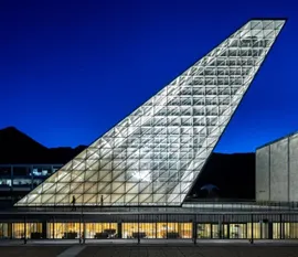 Structural steel producer for USAF Academy Center for character and leadership.