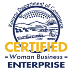 Kansas Department of Commerce Certified Woman Business Enterprise Logo
